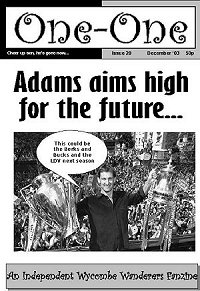 One-One Fanzine - Cover of Issue 20 - December 2003
