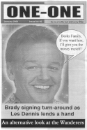 One-One Fanzine - Cover of the January 2000 issue