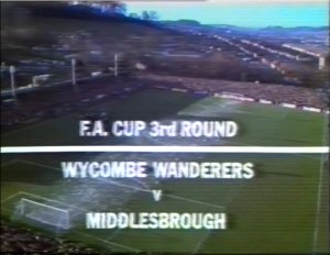 Wycombe v Middlesbrough - Big Match - view from the Hospital