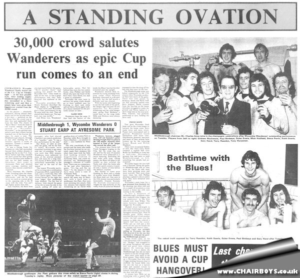 Middlesbrough v Wycombe - Bucks Free Press