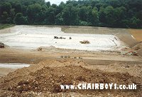 Adams Park underconstruction 1989 - Picture Paul Lewis