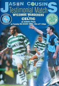 Testimonial programme cover