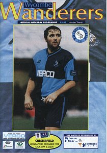 Programme Cover 1998/1999