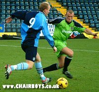 Paul Emblen - not sent off!!