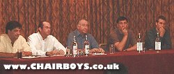 Fans Forum - Keith Allen, Mike Greatwood, Keith Blagborough (OWWSA), Lawrie Sanchez and Mark Rogers