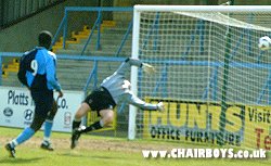 Damian Spencer completes his hat-trick