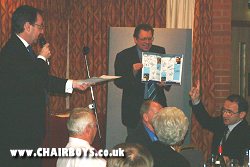 Martin O'Neill makes a bid for the 1991 FA Trophy Final programme