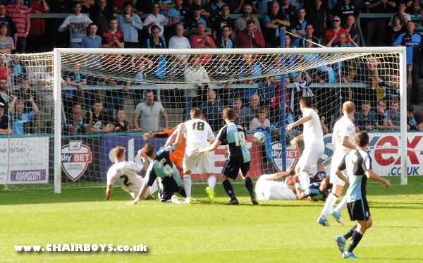 Paul Hayes stabs in the winner against Cambridge and his 100th Football League goal