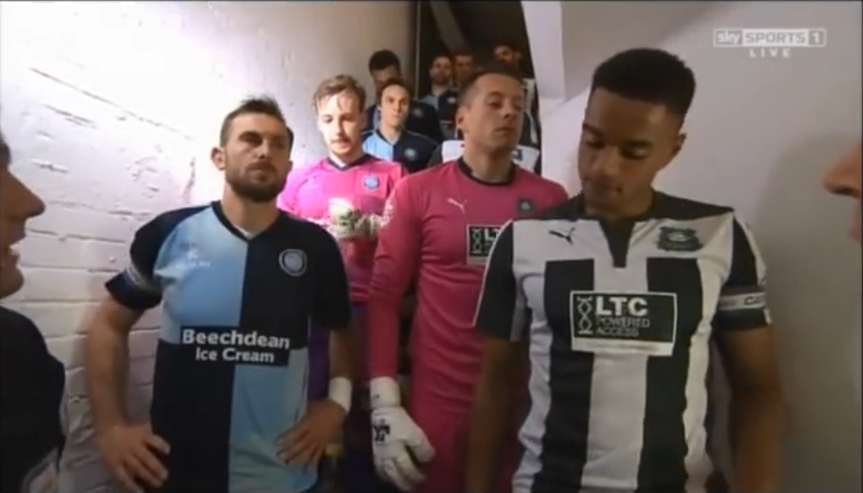 Paul Hayes leads Wanderers out against Plymouth - Goalkeeper Alex Lynch set to make his first start