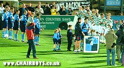 Pre-match presentation