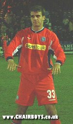 Steven Taylor says goodbye at Stockport