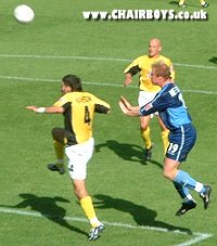 Stuart Nethercott heads in for Adam Birchall to open the scoring