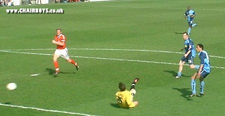 21 today - Nathan Tyson scores the second against Kidderminster