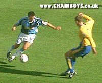 Matt Bloomfield - provider for two of Wycombe's goals at Mansfield