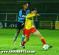 Mark Philo against Cirencester