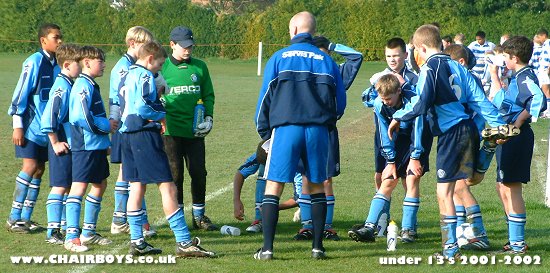 Wycombe Wanderers Under 13's 2001/2