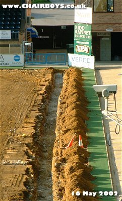 Adams Park pitch - 16th May 2002