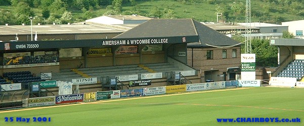 Old Main Stand improvements - picture Paul Lewis (www.chairboys.co.uk)