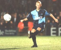 Alan Beeton in action last season for Wycombe - Picture with kind permision of Paul Dennis