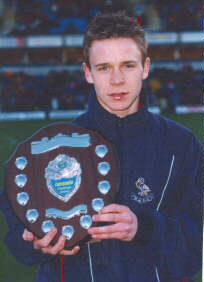 Martyn Lee - Football League debut at Chesterfield - Picture with kind permission of Paul Dennis - Tel 01622-735143