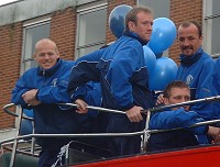 Rhino, Jesus, Spooky and Batesy - do I sound like a Scouser? - picture Paul Lewis