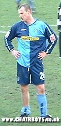 Steve Claridge - two goals in victory at Mansfield