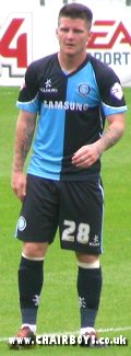 Billy Knott - first goal for Wycombe
