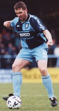 Paul McCarthy - scored Wycombe's goal - picture Paul Dennis
