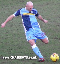 Tommy Mooney - hit the post at Sixfields