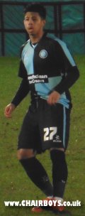 Courtney Senior - Wanderers debut on final day of his loan from Brentford