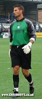 Frank Talia - vital save against Cheltenham