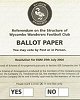 Ballot Paper