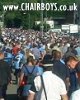 Crowd leaving Adams Park