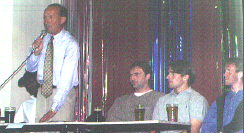 Smith and 'friends' at The Forum