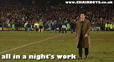 All in a night's work - picture Paul Lewis